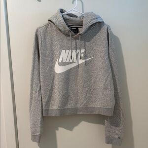 Nike Women's Gray Hoodie Sweater